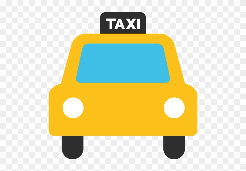 File - Emoji U1f696 - Svg - Taxi Emoji Clipart