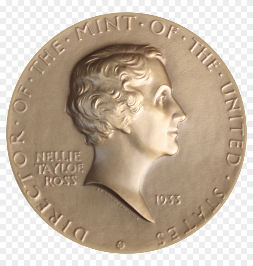 Nellie Tayloe Ross Medal - Nellie Tayloe Ross Png Clipart #1701351