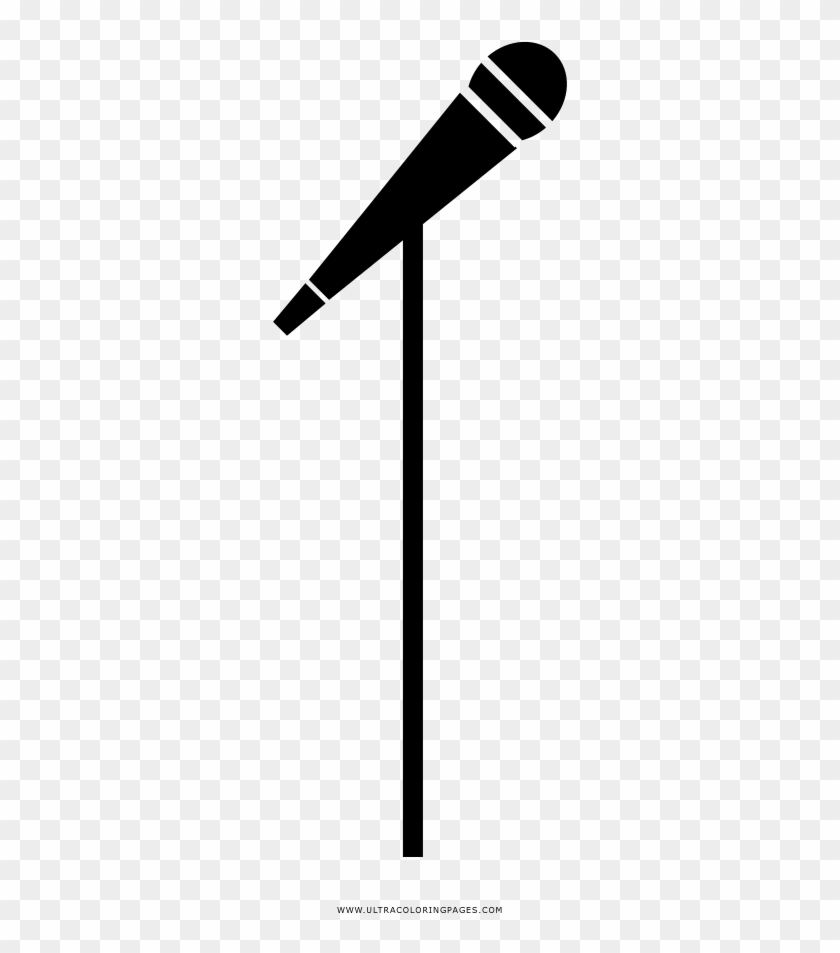 Microfono Disegno Png - Mic Stand Icon Png Clipart