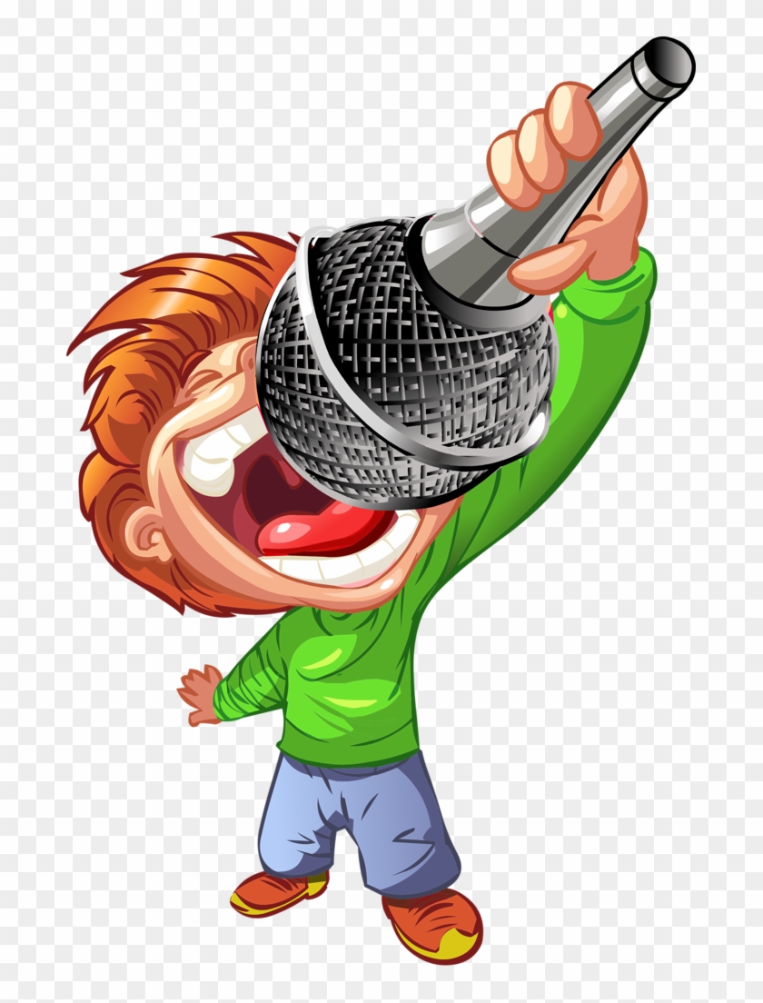 Dança * Música - Microphone For Kids Cartoon Clipart