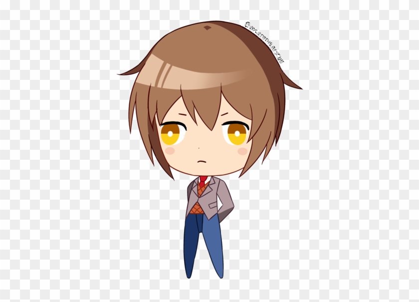 Edited Media[editted Media] Derp Mc - Ddlc Mc Chibi Clipart