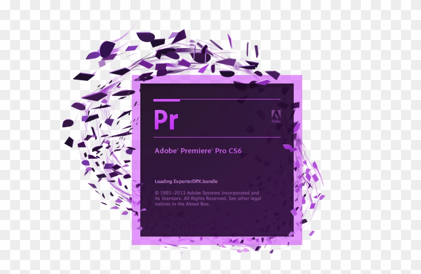 Cs 325 And Film - Adobe Premiere Cs6 Logo Png Clipart