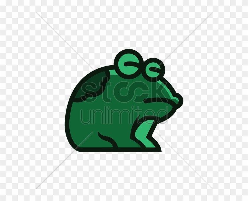 Frog Icon Vector Graphic - Illustration Clipart