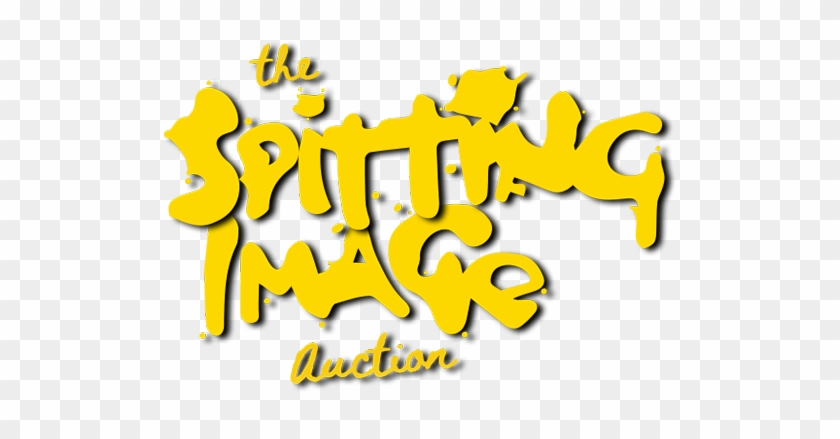 Spitting Image Puppet Auction - Calligraphy Clipart