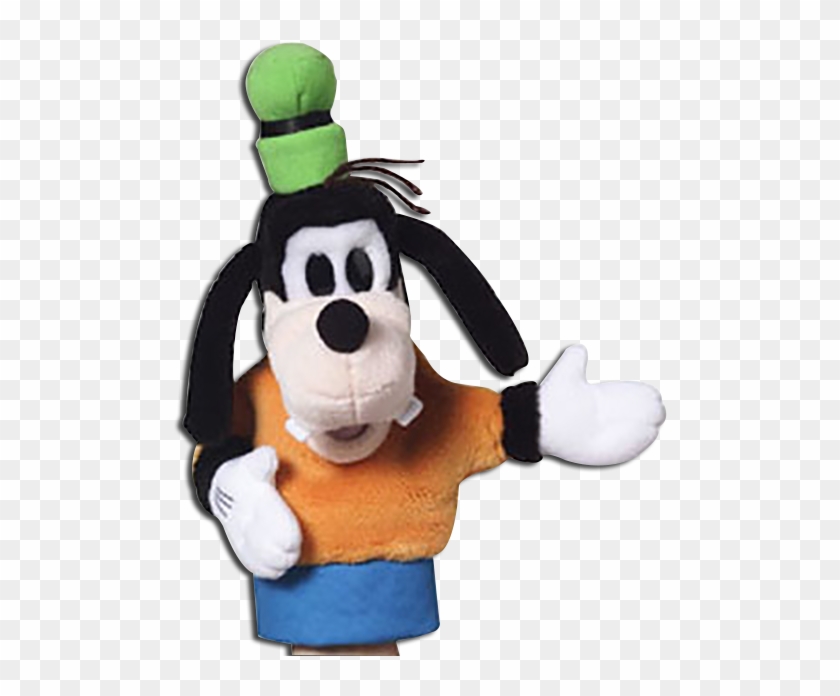 Disney's Plush Goofy Hand Puppet - Mickey Mouse Puppet Png Clipart