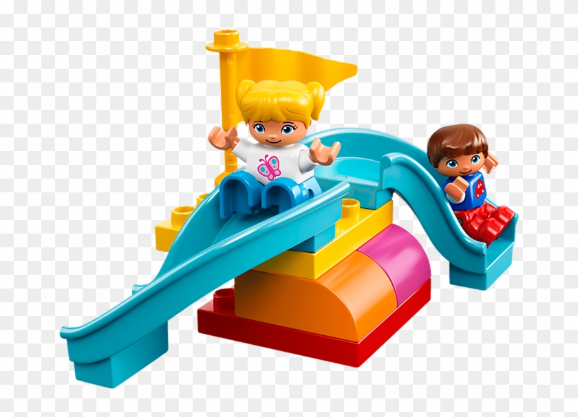 Large Playground Brick Box - Lego Duplo Playground Clipart