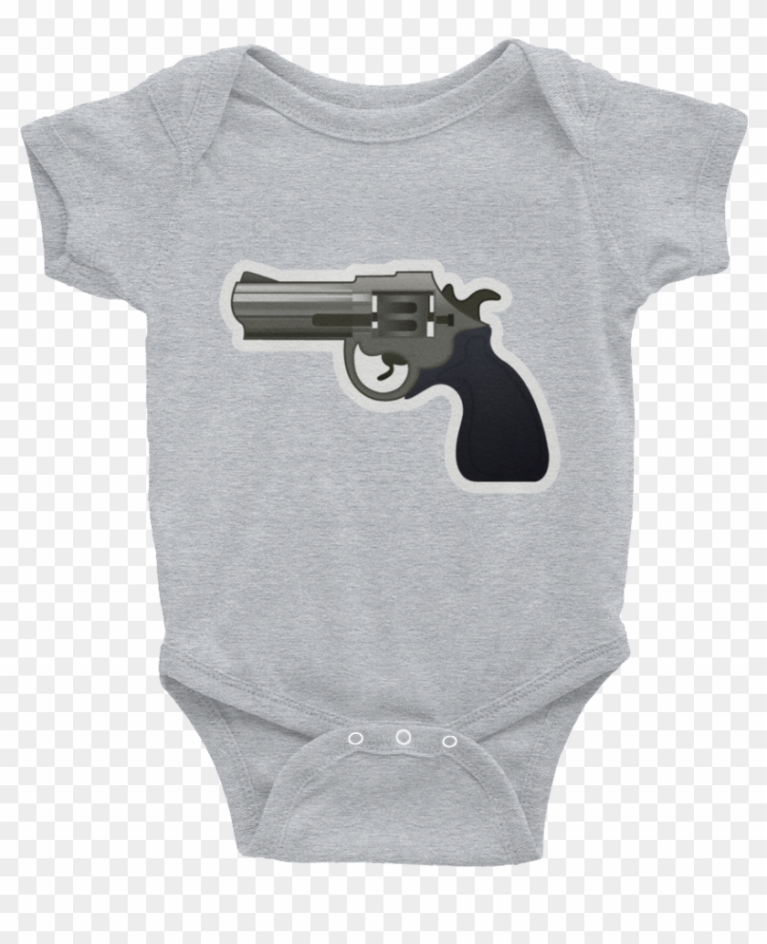 Emoji Baby Short Sleeve One Piece - Baby Shark Clothes For Toddlers Clipart