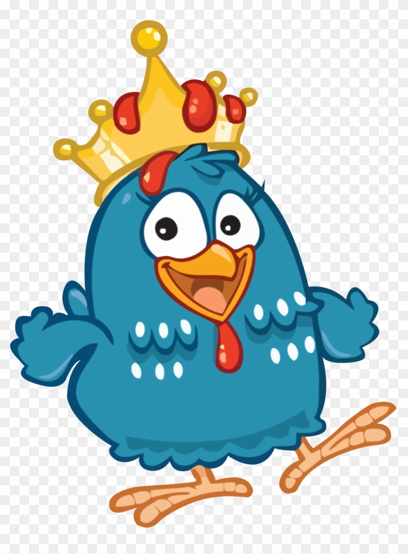 Galinha Pintadinha Coroa - Galinha Pintadinha De Saia Png Clipart #1703878
