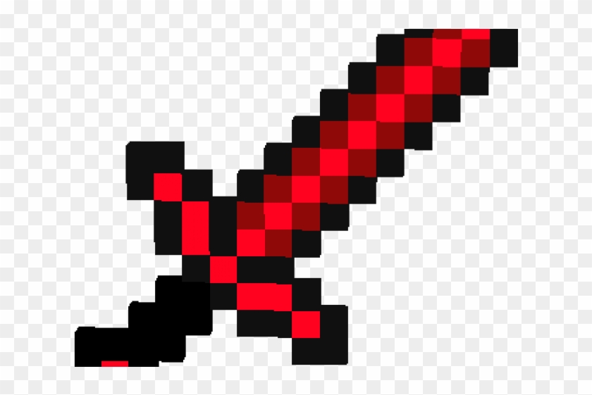Laser Clipart Red - Espada De Minecraft De Piedra - Png Download #1703928