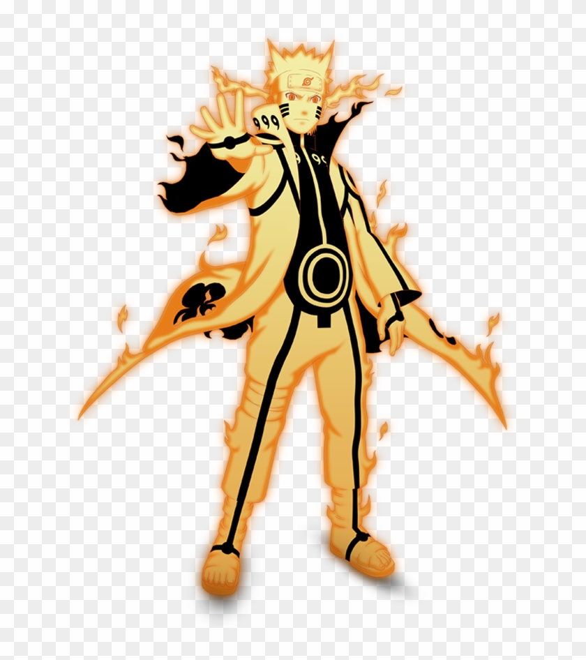 Naruto Golden Sage Mode Clipart