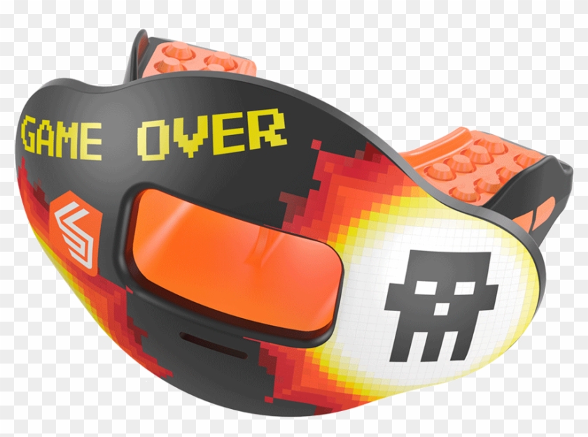 3535 - Shock Doctor Mouthguard Football Clipart #1704003