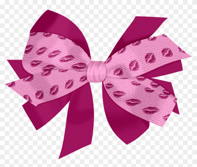 Bow Sticker - Rosa Lacinho Png Fundo Transparente Clipart #1704253