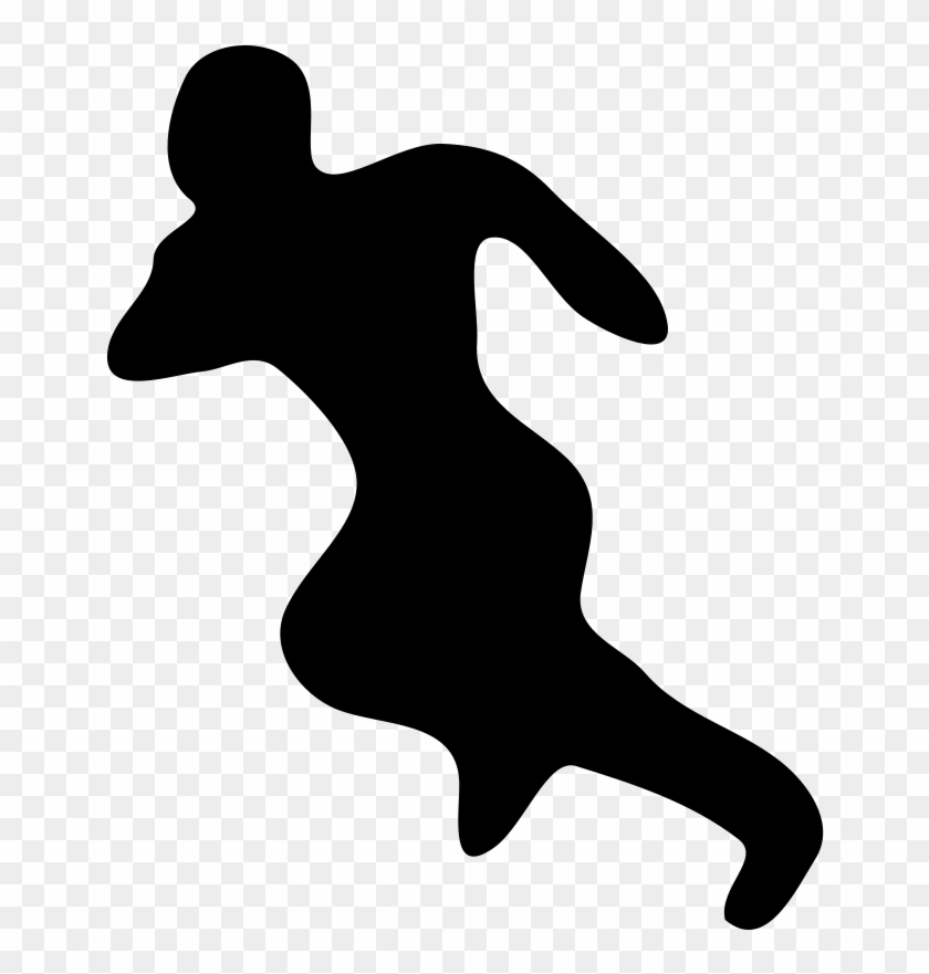 Free Soccer Player Silhouette Free Flag Of Football - Soccer Player Silhouette Clipart #1705091