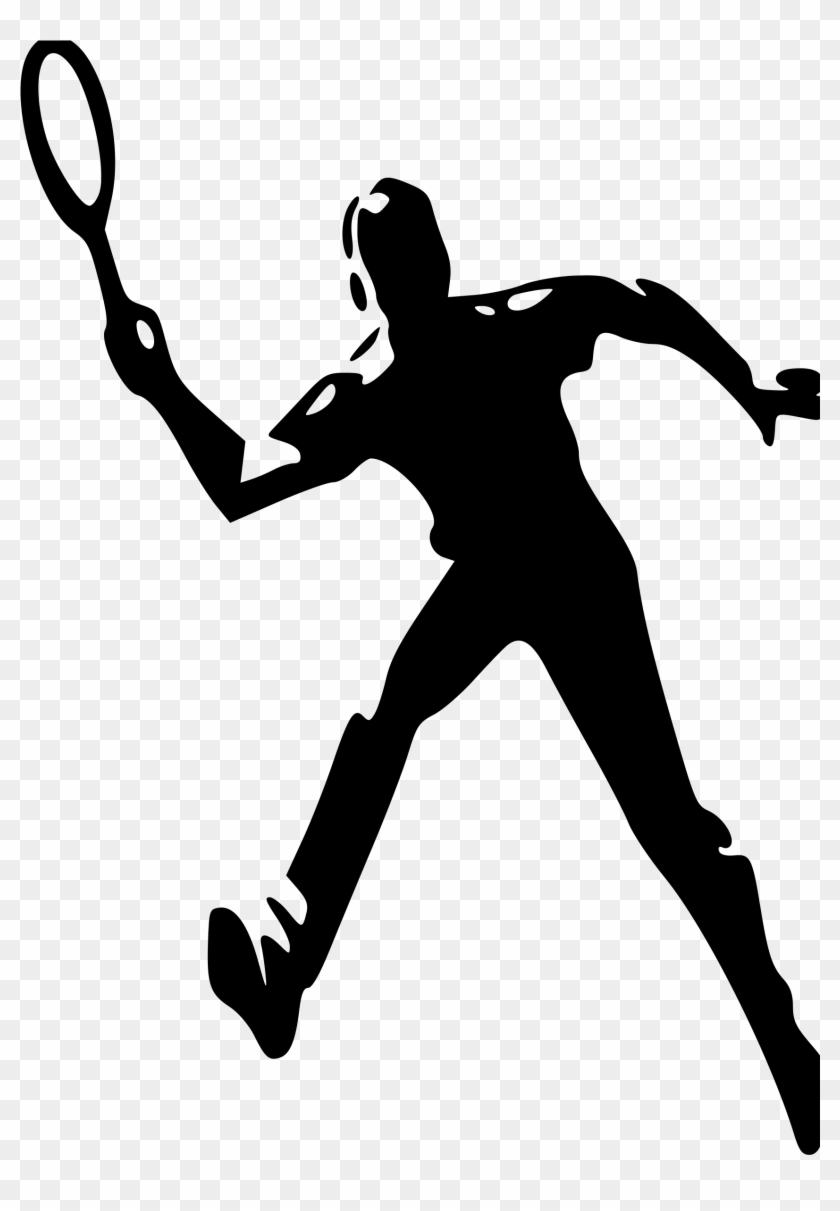 Clipart - Clipart Tennis Player Png Transparent Png #1705186