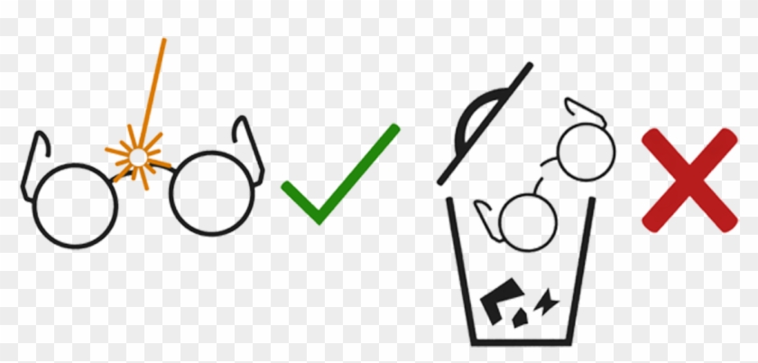 Repair Broken Sunglasses And Eyeglasses Clipart #1705189