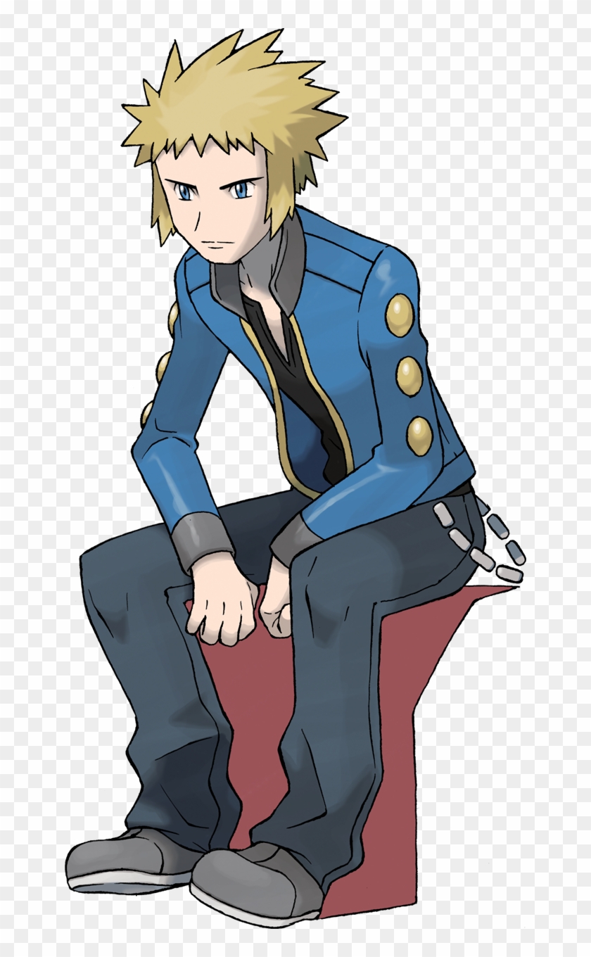Diamond Pearl Volkner - Volkner Pokemon Clipart