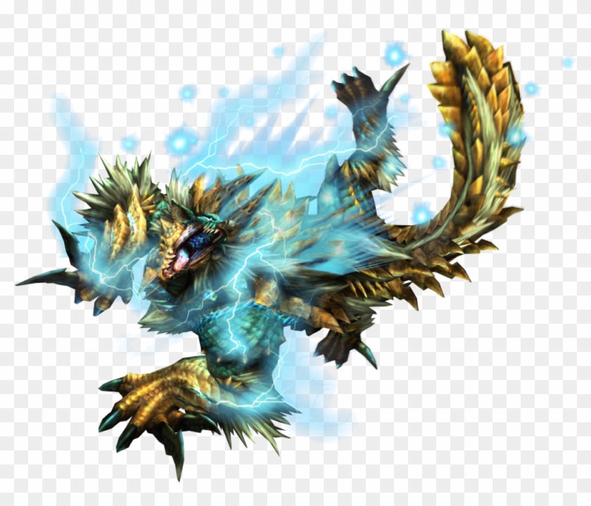 Monster Hunter World Png - Monster Hunter Howling Zinogre Clipart #1706390