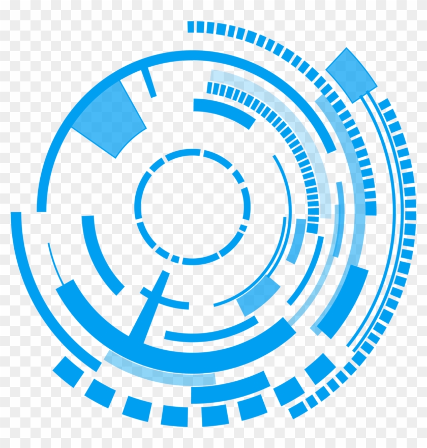 Border Dialog Spot Tech Png And Psd - Circle Clipart