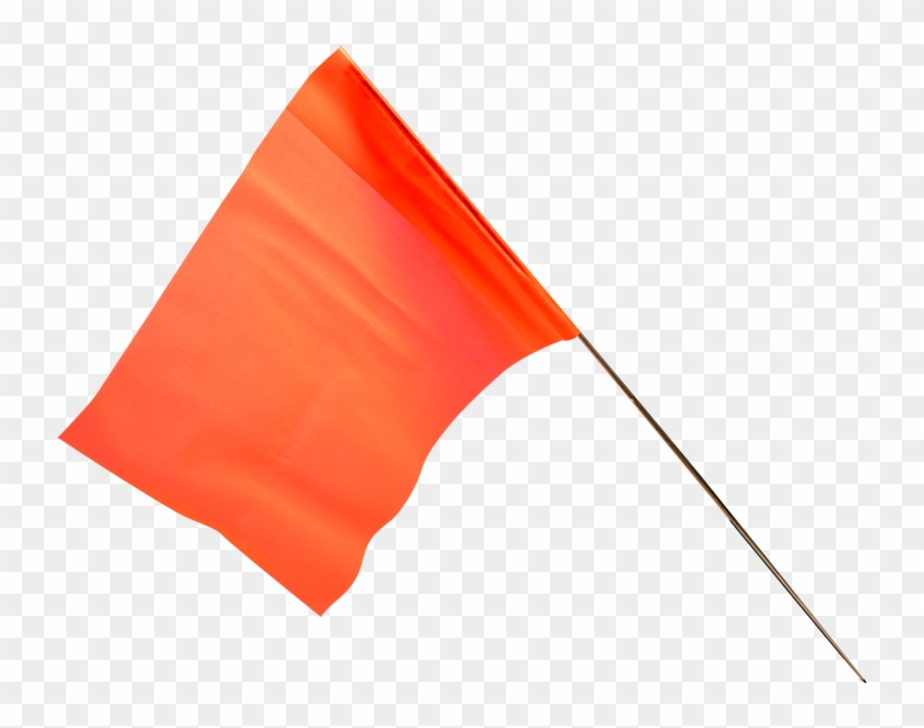 Holman Orange Glo Marker Flag - Flag Clipart