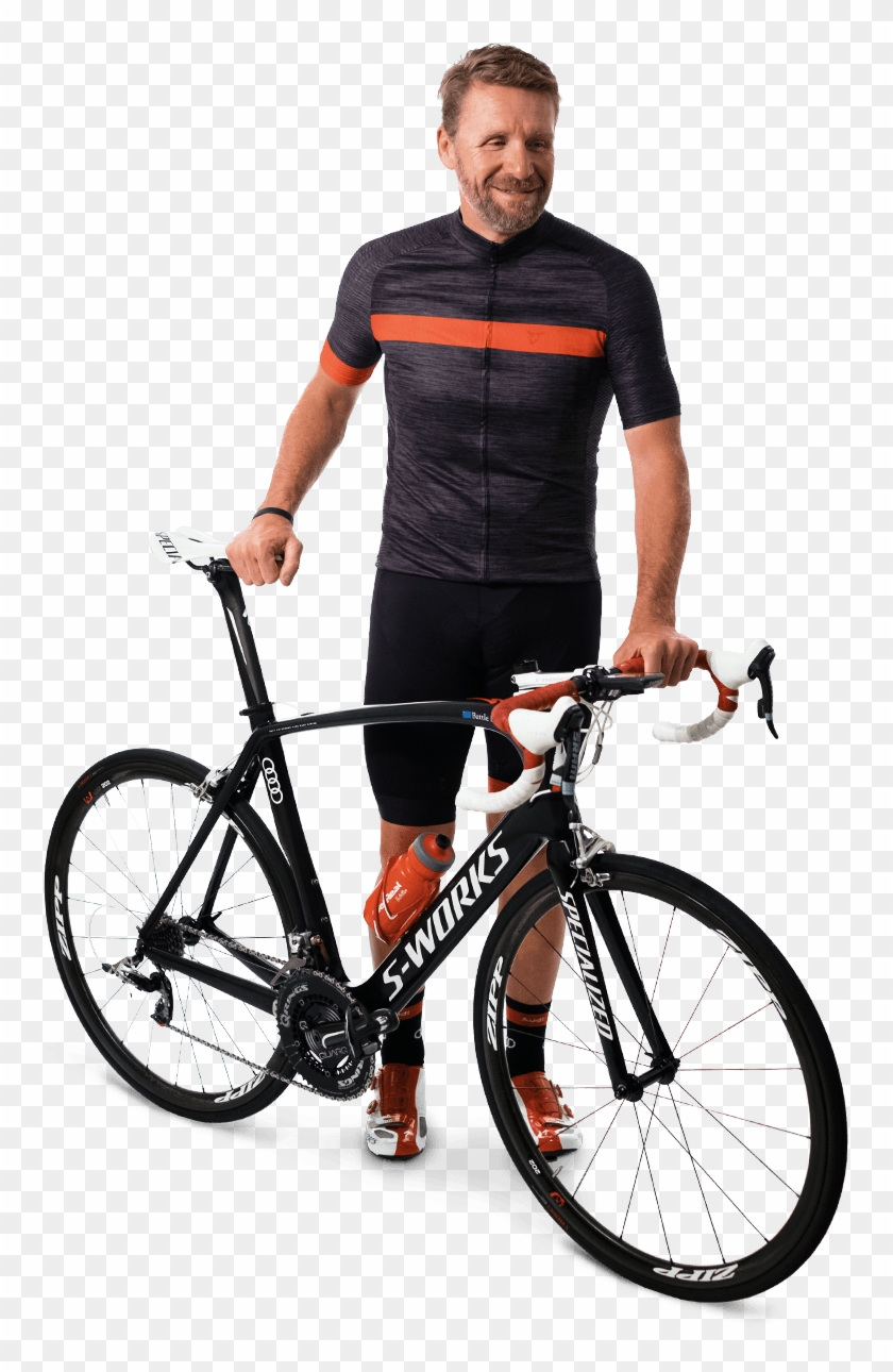 Cycling Enthusiast - Racing Bicycle Clipart