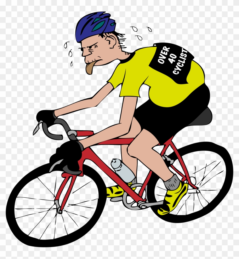 The Over 40 Cyclist, The Premier Website For The Slightly - Road Bicycle Clipart #1707560