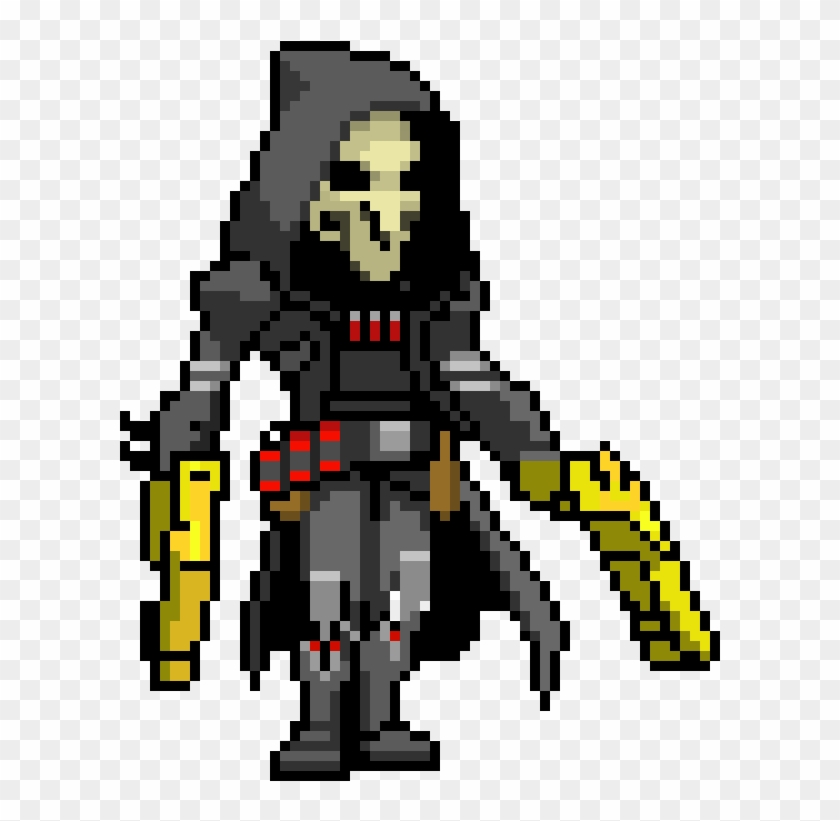 Reaper From Overwatch - Overwatch Reaper Pixel Spray Clipart #1707618