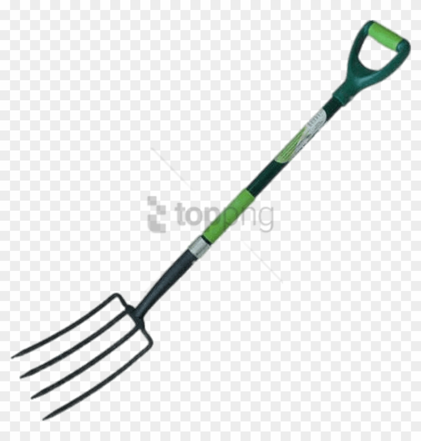 Free Png Download Green Garden Pitchfork Png Images - Pitchfork Transparent Clipart #1707722