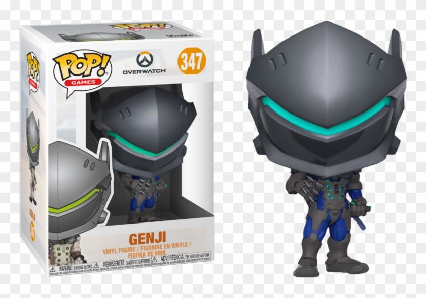 Genji Carbon Fibre Pop Vinyl Figure - Carbon Fiber Genji Pop Clipart #1707811