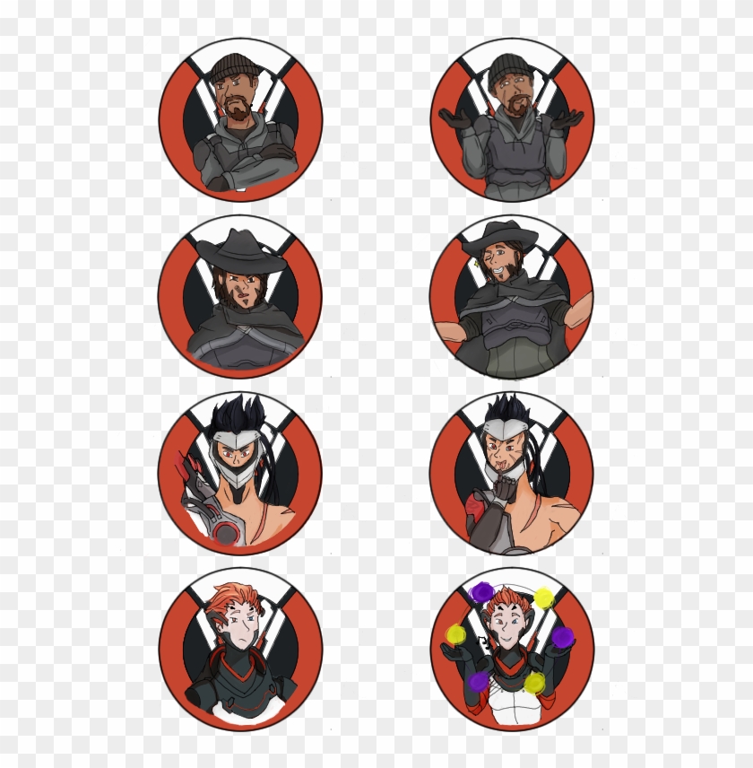 #overwatch #blackwatch #overwatchfanart #mccree #genji - Overwatch Blackwatch Moira Fanart Clipart