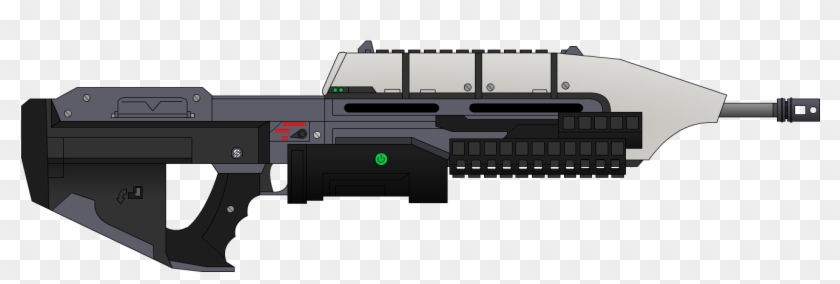 Ma5a Assault Rifle - Halo Gauss Assault Rifle Clipart #1707855