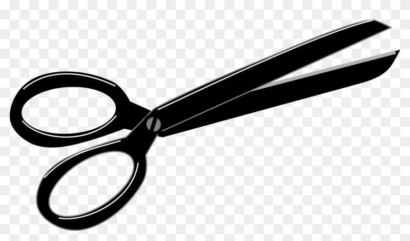 Hair Scissors Clip Art - Sewing Scissors Clip Art - Png Download #1708045