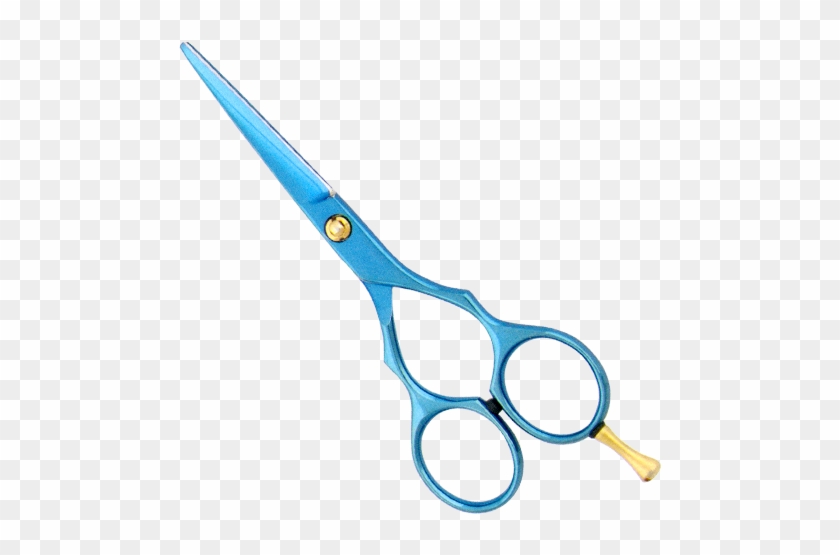 Professional Barber Scissor Titanium Coated - Scissors Clipart #1708130