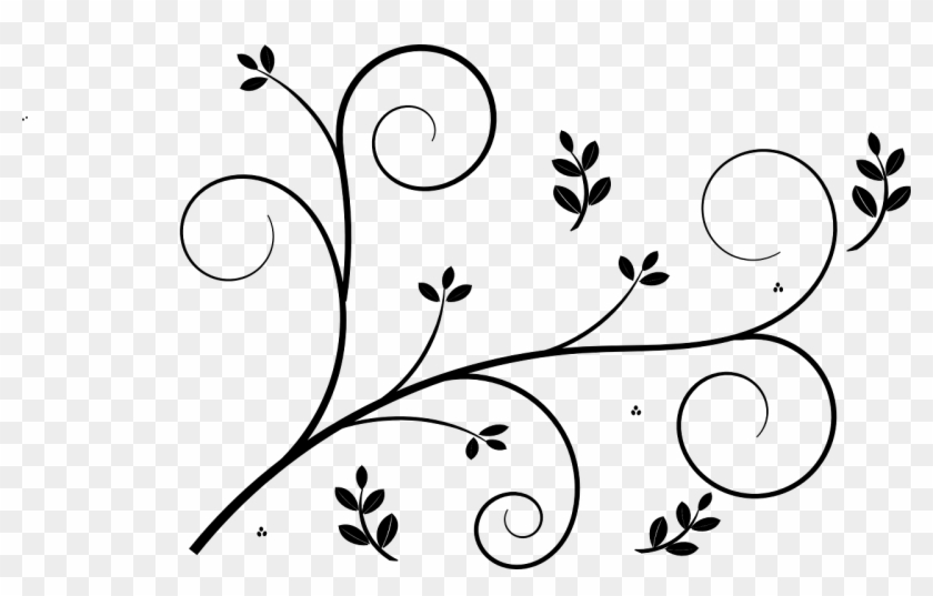 24 Cliparts For Decorative Drawings - Flower Border Design Simple - Png Download #1708671