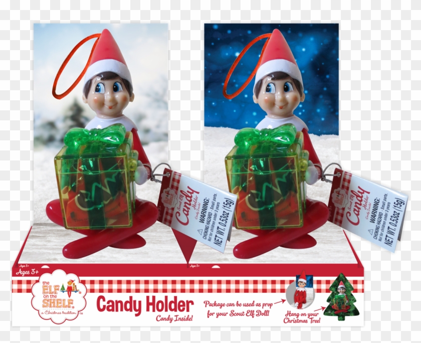 Elf On The Shelf Elf On The Shelf® Candy Dish - Elf On The Shelf Candy Holder Clipart #1709029