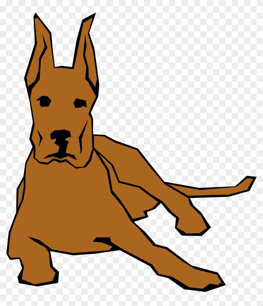 Dog Clipart Simple - Moving Clipart Of Dog - Png Download #1709074