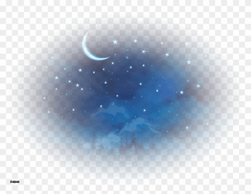 Paysages Night Sky - Star Clipart #1709195