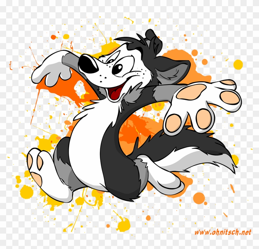 Happy Husky - Husky Drawing Cartoon Clipart