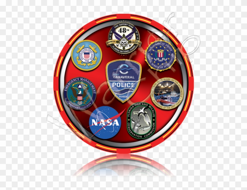 Police Operation Muddy Water - Emblem Clipart