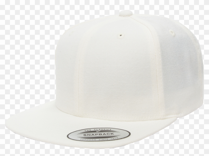Picture Of 6089m Premium Classic Snapback - White Snapback Front Clipart