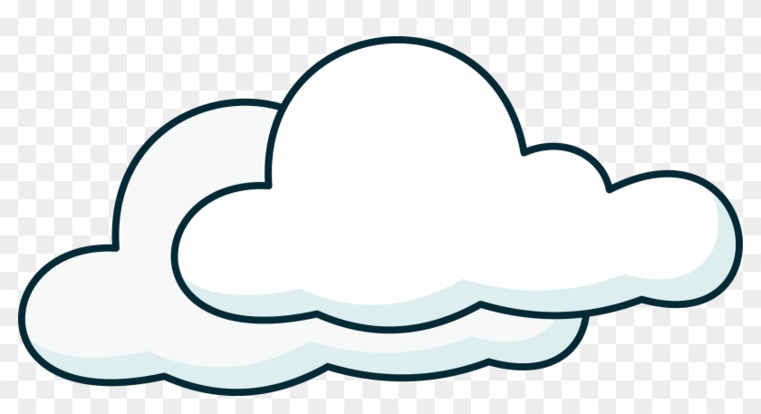 Cartoon Clip Art - Cartoon White Clouds Png Transparent