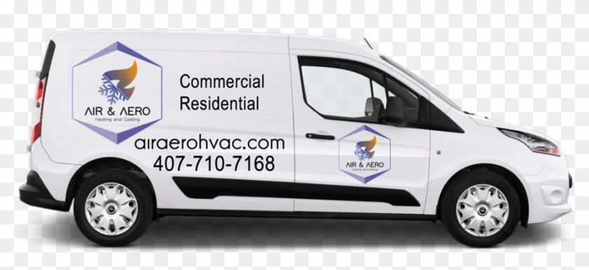 Air & Aero Truck, Orlando Certified Ac Repair Company, - Ford Transit Connect Side Clipart #1709865