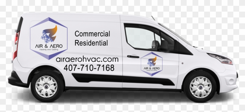 Air & Aero Truck, Orlando Certified Ac Repair Company, - Ford Transit Connect Side Clipart