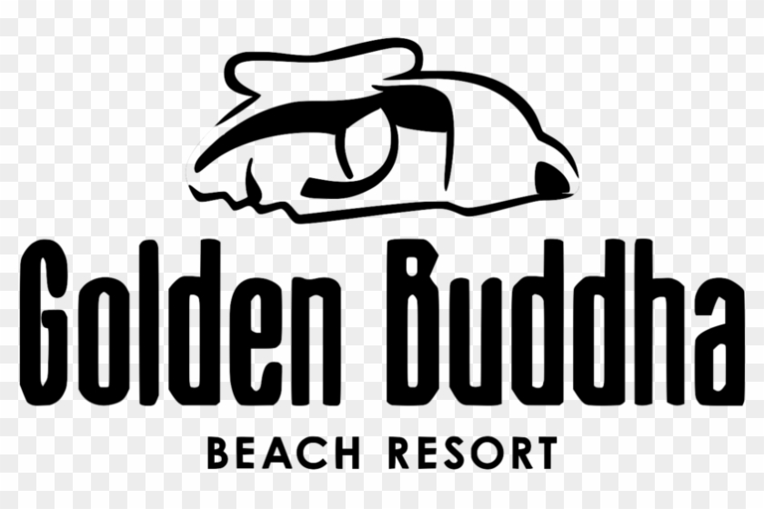 Golden - Buddha - Logo - Black Format=1500w Clipart #1709939