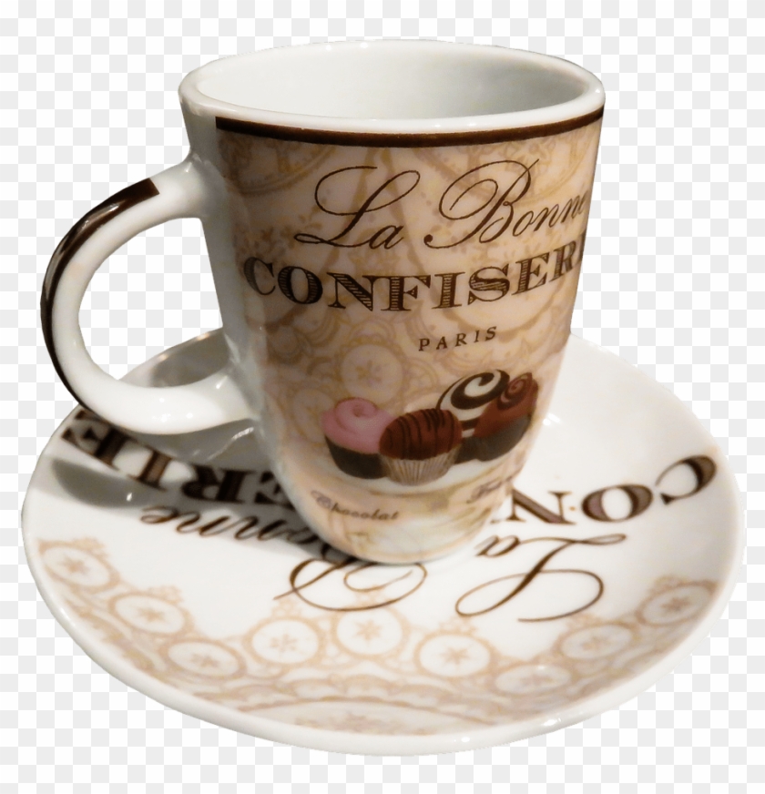 Cup La Bonne Confiserie - Coffee Cup Png Clipart