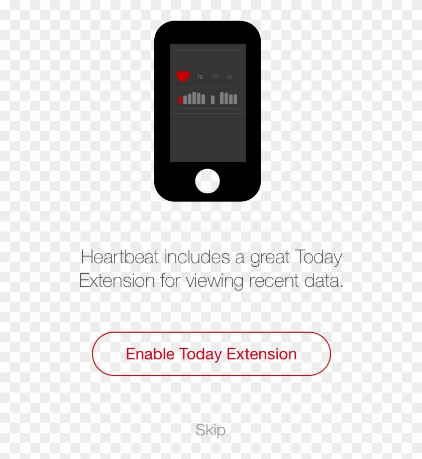 Heartbeat - Mobile Phone Clipart