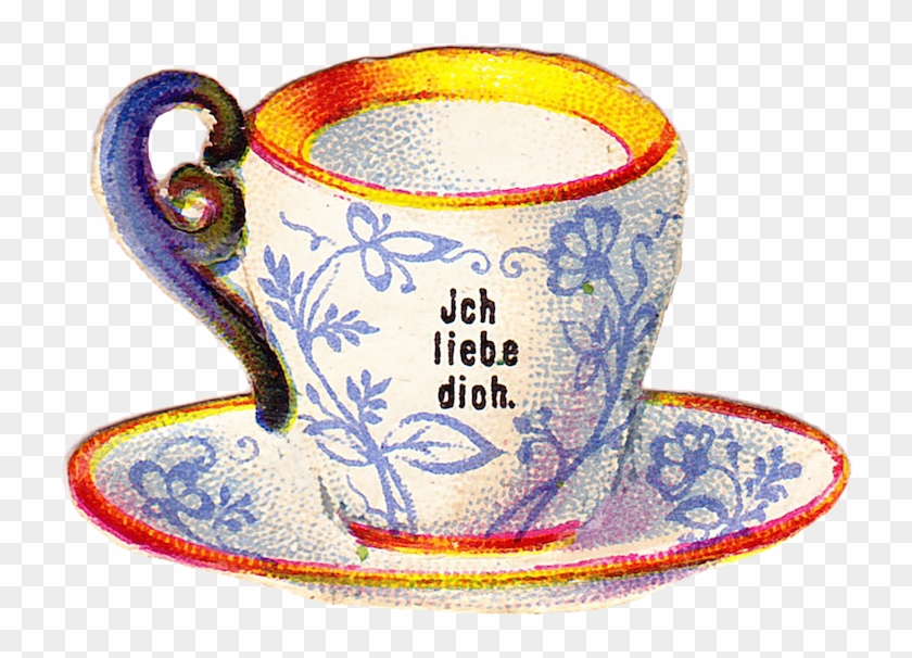Belle Epoque Tea Cup No - Coffee Cup Clipart #1710064
