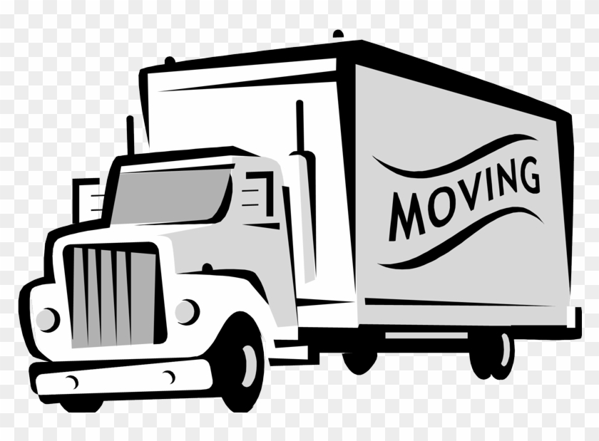 Source - Activerain - Com - Report - Moving Van Png - 3 Movers And Truck Clipart #1710200