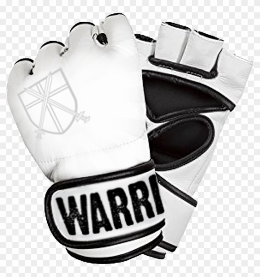 White Glove Blank Mma- Shield Words22 Transp - Glove Clipart #1710284