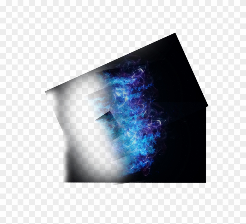 Blue Flame Png Neon Street Visual Editing Background - Graphic Design Clipart