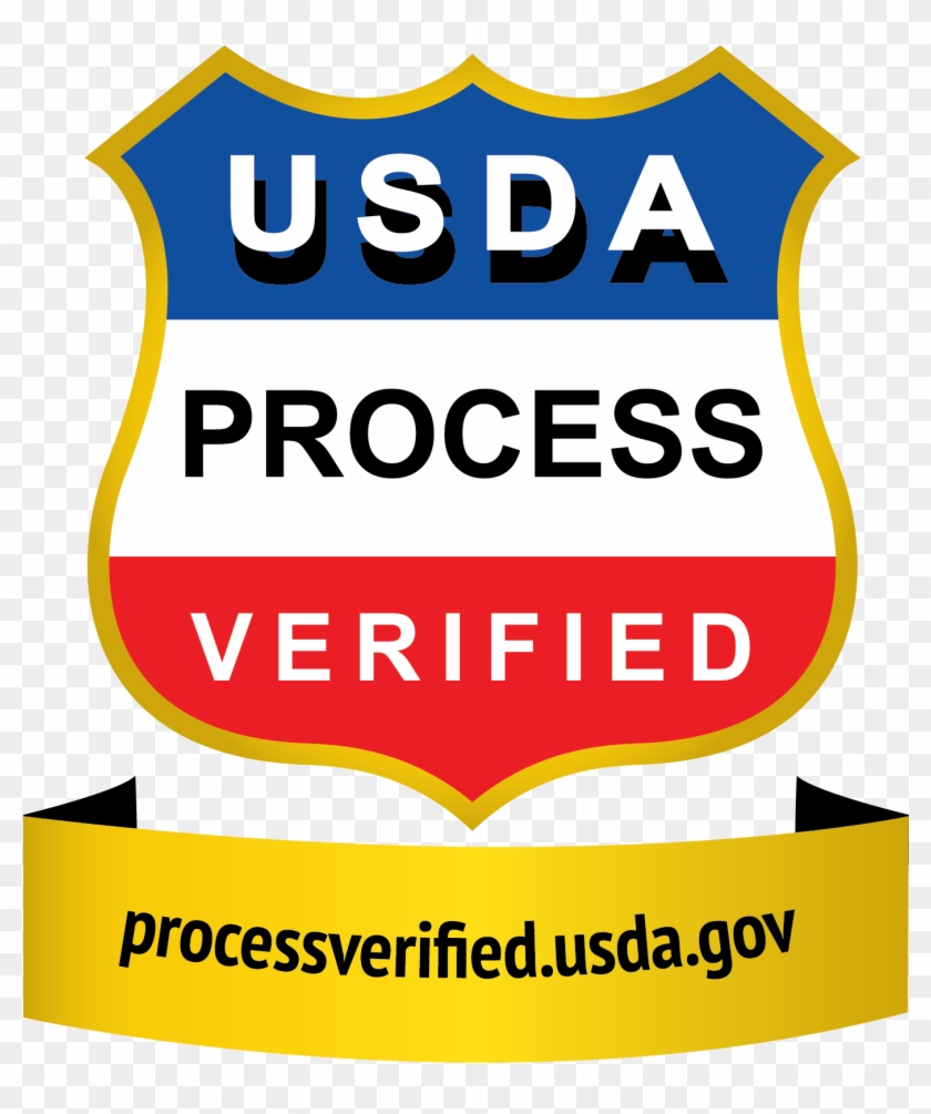 Grade Shields For Beef Products - Usda Process Verified Program Shield Clipart